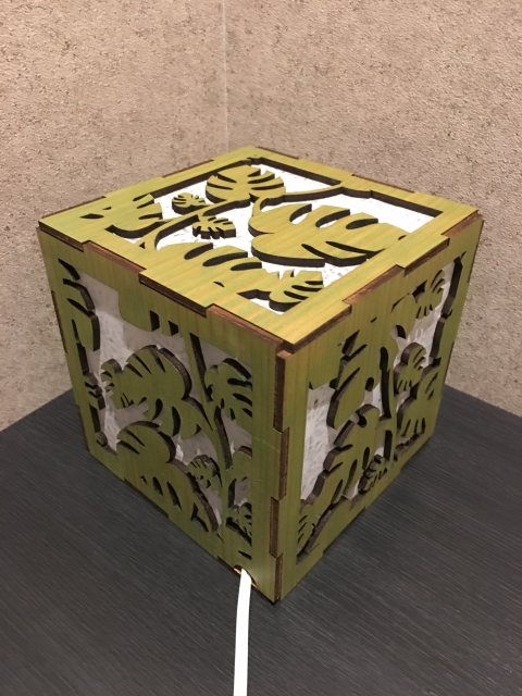 手作り木行燈