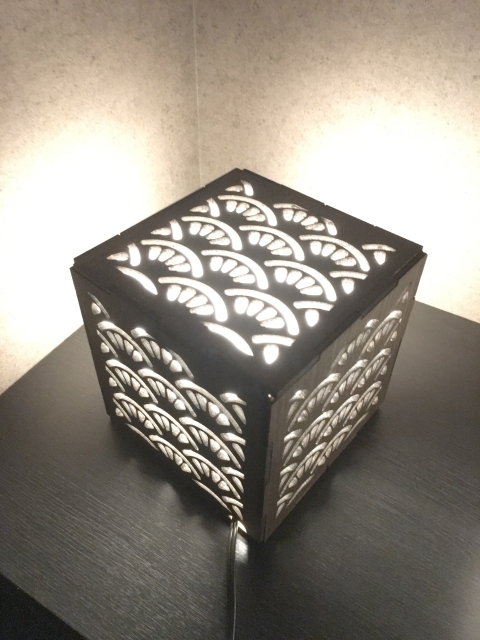 手作り木行燈
